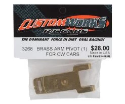 Custom Works Brass Outer Pivot Arm -Cheap DuBro Store csw3268 1