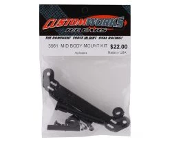Custom Works Rocket 4 Mid Body Mount Kit -Cheap DuBro Store csw3561 1