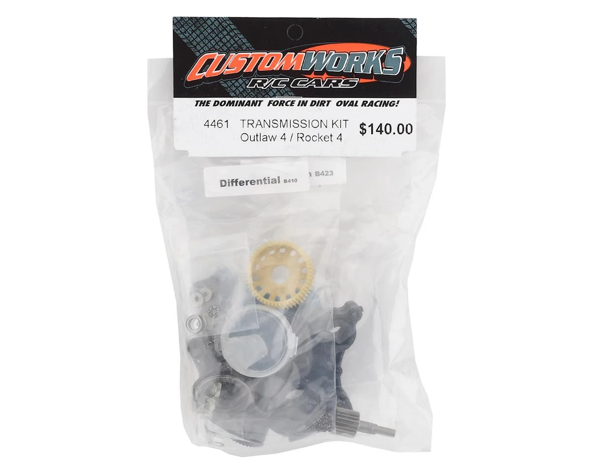 Custom Works Outlaw 4 Transmission Kit w/Ball Differential 4 Custom Works Outlaw 4 Transmission Kit w/Ball Differential - Image 2