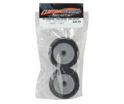 Custom Works Dirt Oval Front Mounted Foam Tires (2) (X2) -Cheap DuBro Store csw6245 2