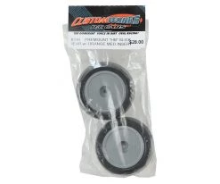 Custom Works Slick Pre-Mounted Dirt Oval Rear Tire w/Orange Insert (2) (HB) -Cheap DuBro Store csw6316 2