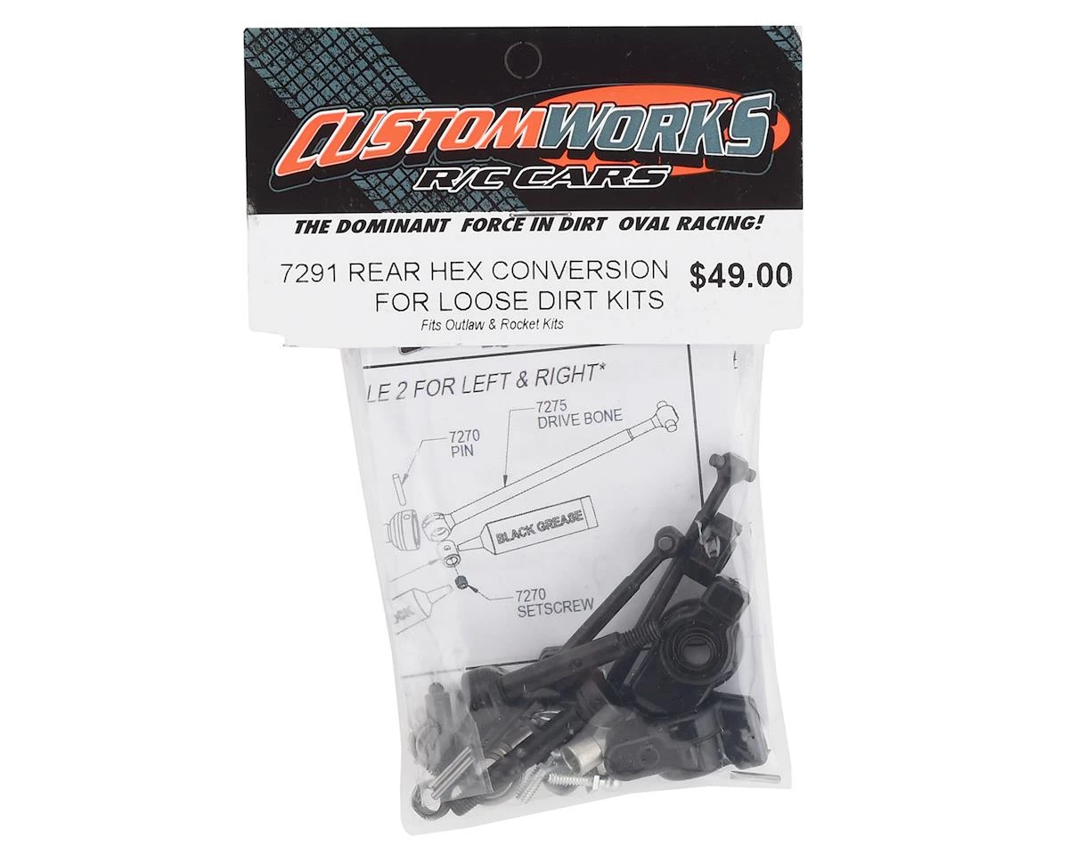 Custom Works Outlaw 3/Rocket 3 Rear Hex Conversion Kit 4 Custom Works Outlaw 3/Rocket 3 Rear Hex Conversion Kit - Image 2