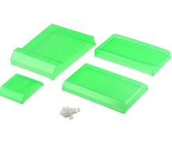 Custom Works 6x6" Flat Sprint Top Wing w/Mounts