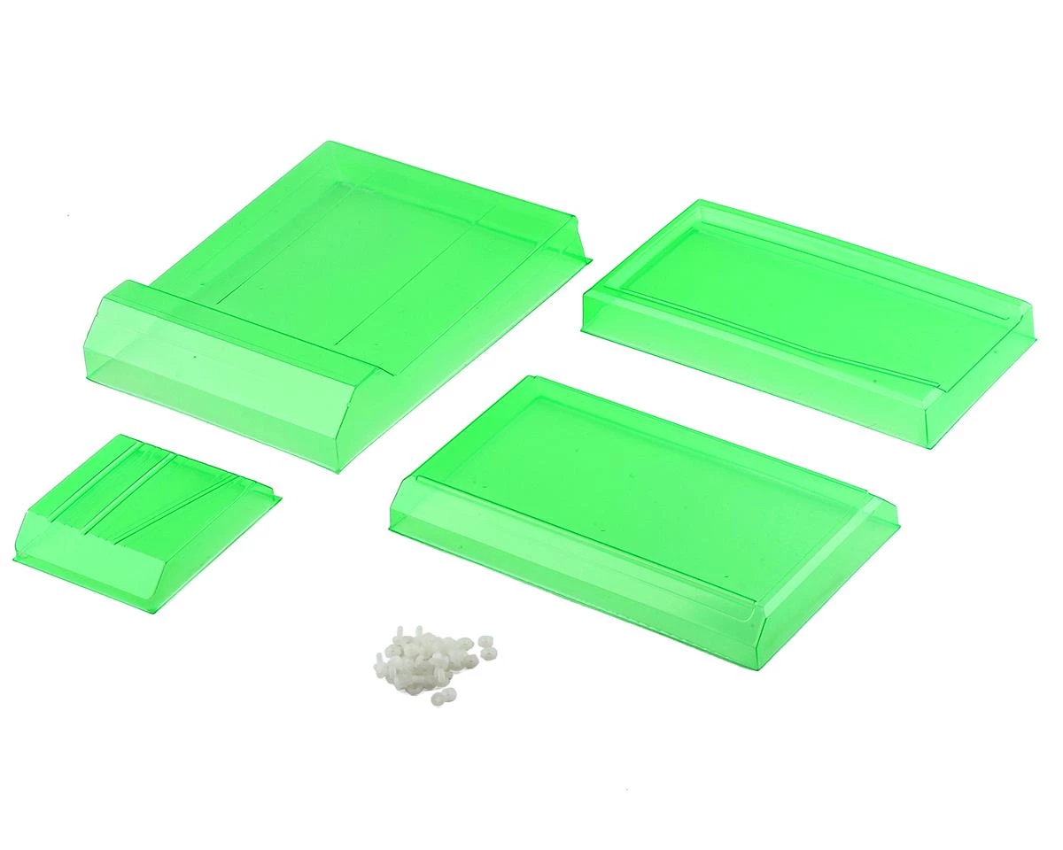 Custom Works 6x6" Flat Sprint Top Wing w/Mounts 3 Custom Works 6x6" Flat Sprint Top Wing w/Mounts