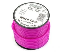 DuBro "Nitro Line" Silicone Fuel Tubing (Purple) (50')