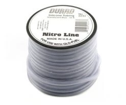 DuBro "Nitro Line" Silicone Fuel Tubing (Blue) (50')