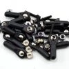 DuBro 6-32 Heavy Duty Ball Link Set (Black) (12) -Cheap DuBro Store dub2267