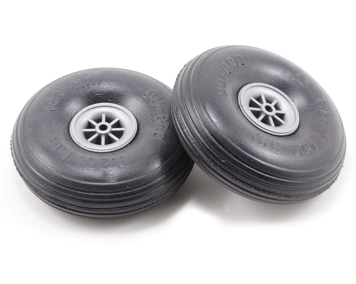 DuBro 2-3/4" Treaded Lite Wheels (2) 3 DuBro 2-3/4" Treaded Lite Wheels (2)