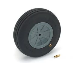 DuBro Treaded Wheel,3-3/4",Large Scale