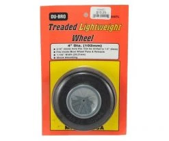 DuBro 4" Treaded Lite Wheel