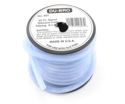 DuBro Extra Large Silicone Fuel Tubing (Blue) (25')