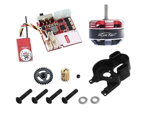 Furitek Teko Brushless SCX24 Combo (w/o Case) (Tegu ESC, Komodo Brushless Motor, & Gearing Kit) 3 Furitek Teko Brushless SCX24 Combo (w/o Case) (Tegu ESC, Komodo Brushless Motor, & Gearing Kit)