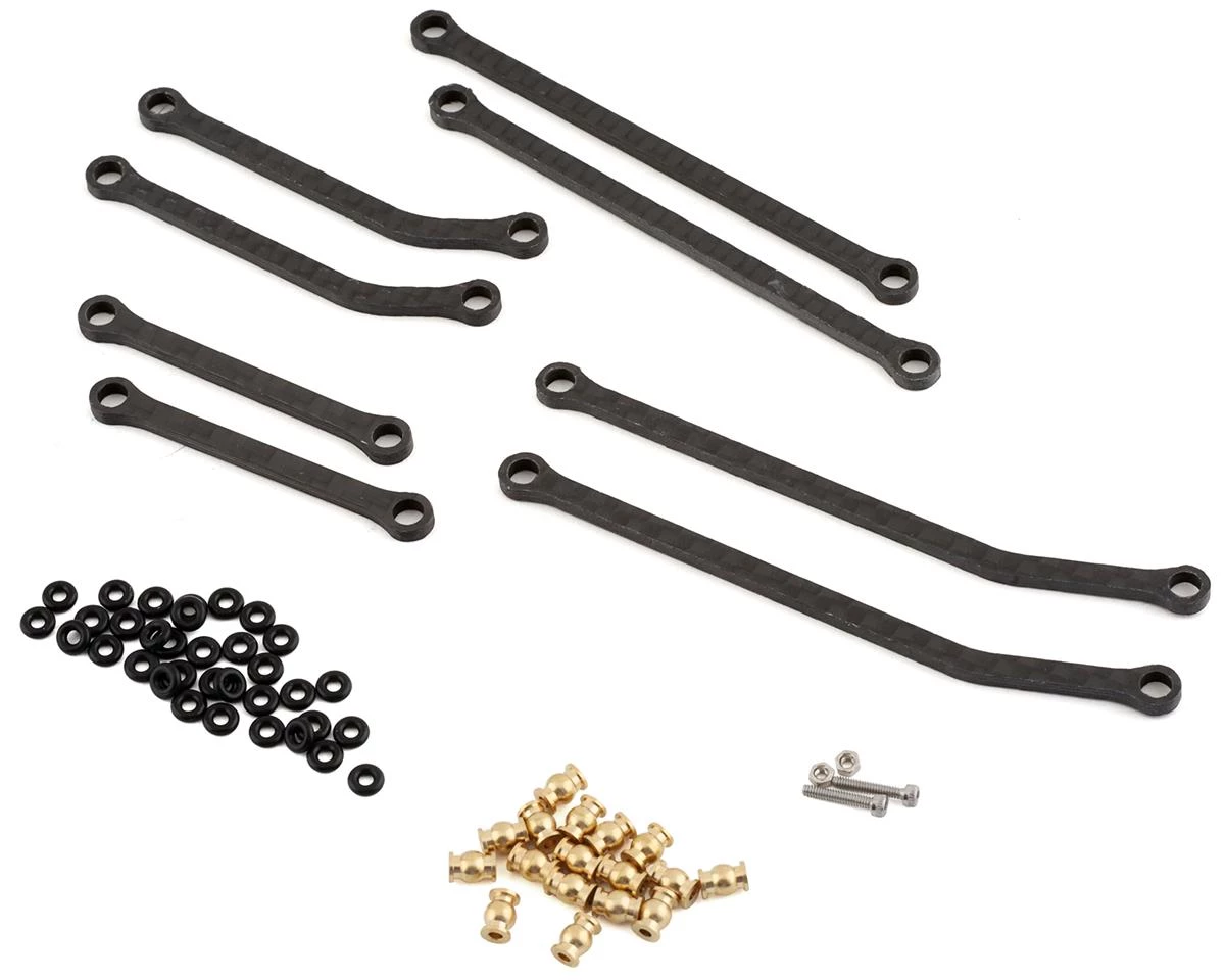 Furitek SCX24 Gladiator High Clearance Carbon Fiber Links 3 Furitek SCX24 Gladiator High Clearance Carbon Fiber Links