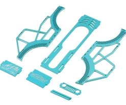 Furitek Raptor SCX24 Aluminum Frame Kit (Blue) -Cheap DuBro Store ftk fur 2109 1