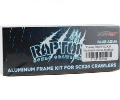 Furitek Raptor SCX24 Aluminum Frame Kit (Blue) -Cheap DuBro Store ftk fur 2109 3