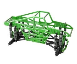 Furitek 1/24 Rampart CNC Machined Monster Truck Full Chassis Kit (Green)