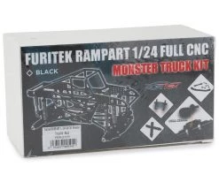 Furitek 1/24 Rampart CNC Machined Monster Truck Full Chassis Kit (Black) -Cheap DuBro Store ftk fur 2119 2