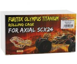 Furitek SCX24 Olympus Titanium Roll Cage (Gold) -Cheap DuBro Store ftk fur 2130 2
